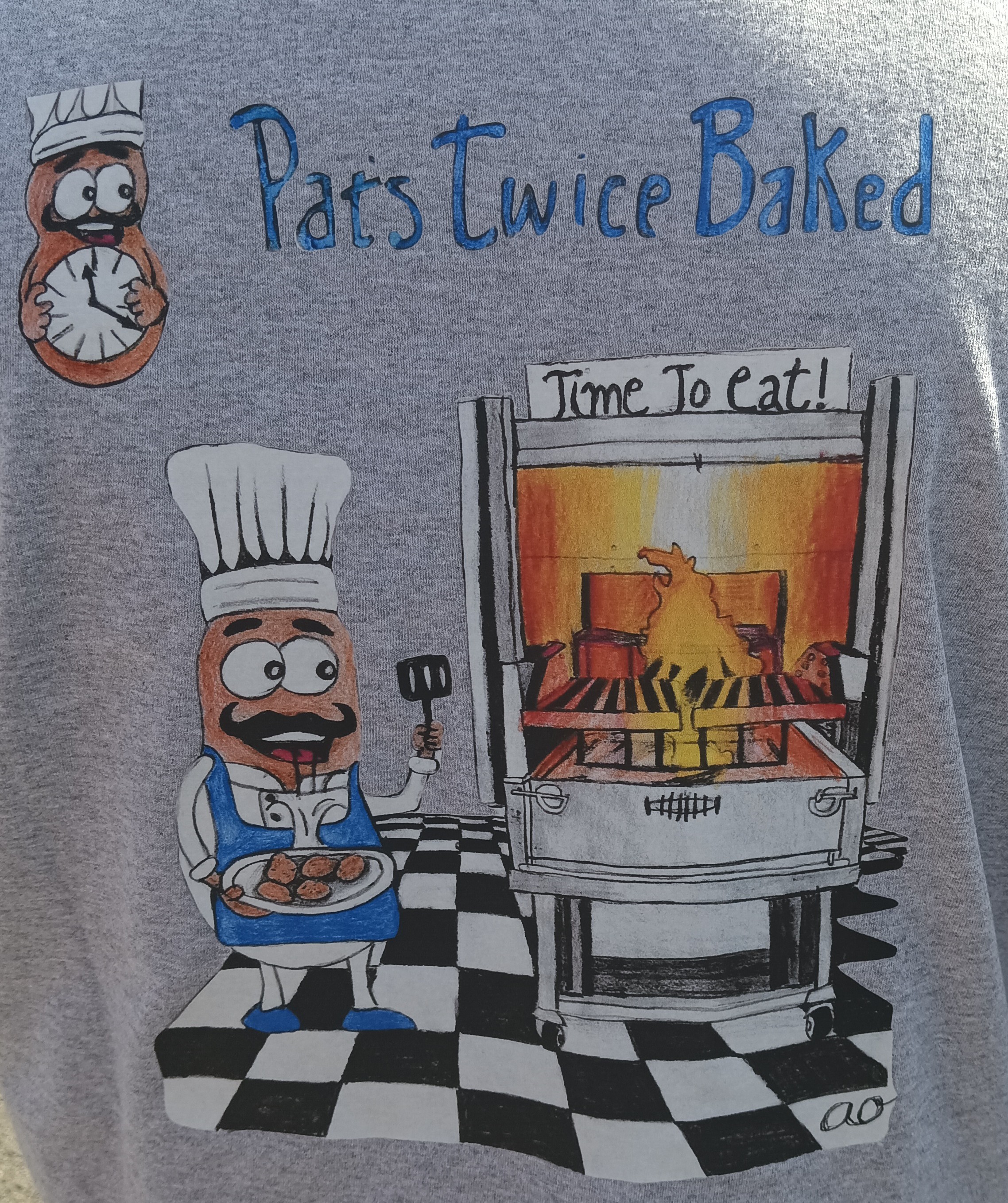 Pat's Twice Baked logo