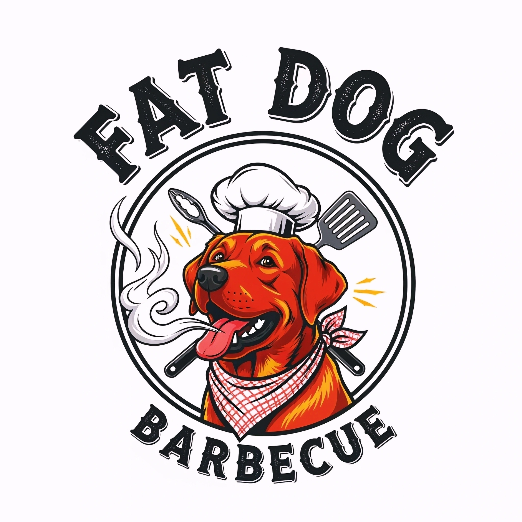 Fat Dog Barbecue logo